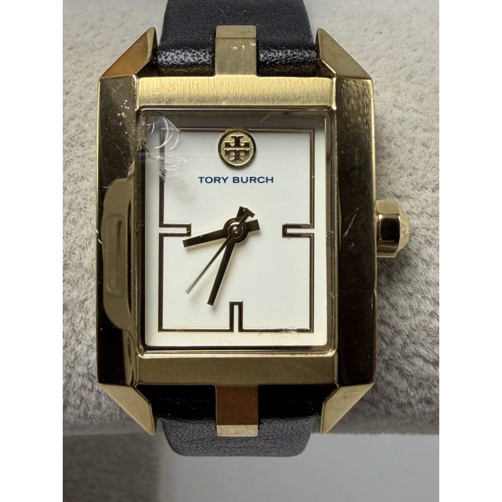 Chipped Glass Tory Burch TBW1106 Dalloway New Battery Ladies Watch 23MM 6.75"